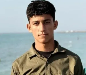 Abbas Shawardi, un adolescent arabe de 17 ans, arrêté par les forces de sécurité à Fallahiya (Shadegan)